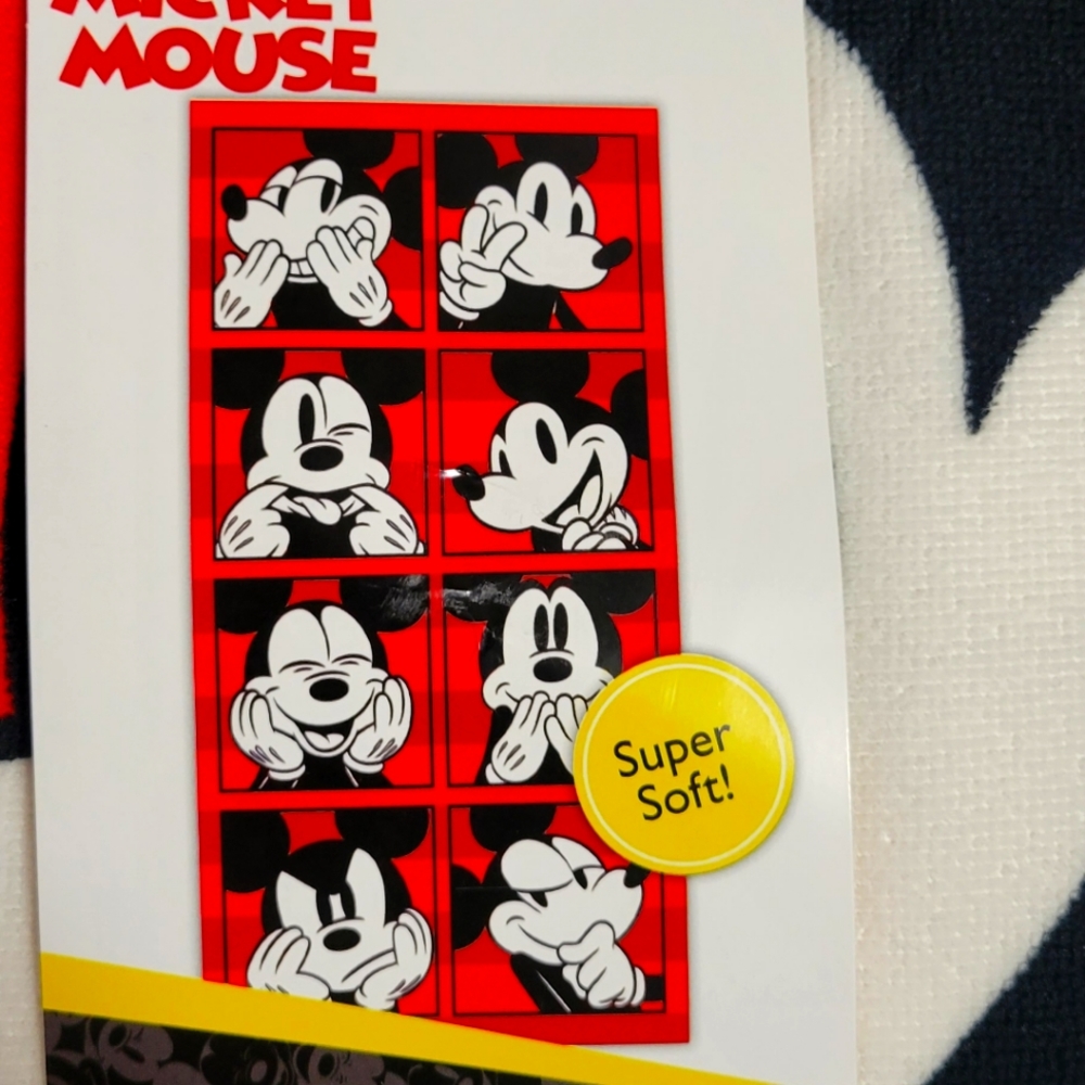 Mickey mouse towel